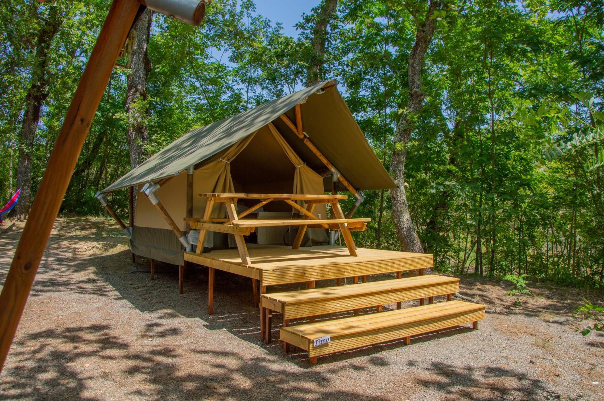 Luxor Chianti Glamping Village カステッリーナ・イン・キアンティ シエナ エクステリア 写真
